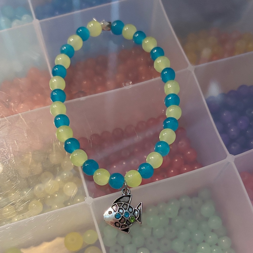 Fishy 🐠 Handcrafted Bracelet By Me